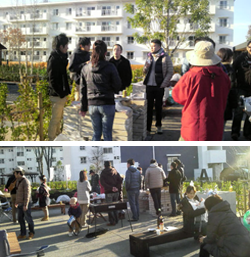 X'mas BBQ パーティ開催